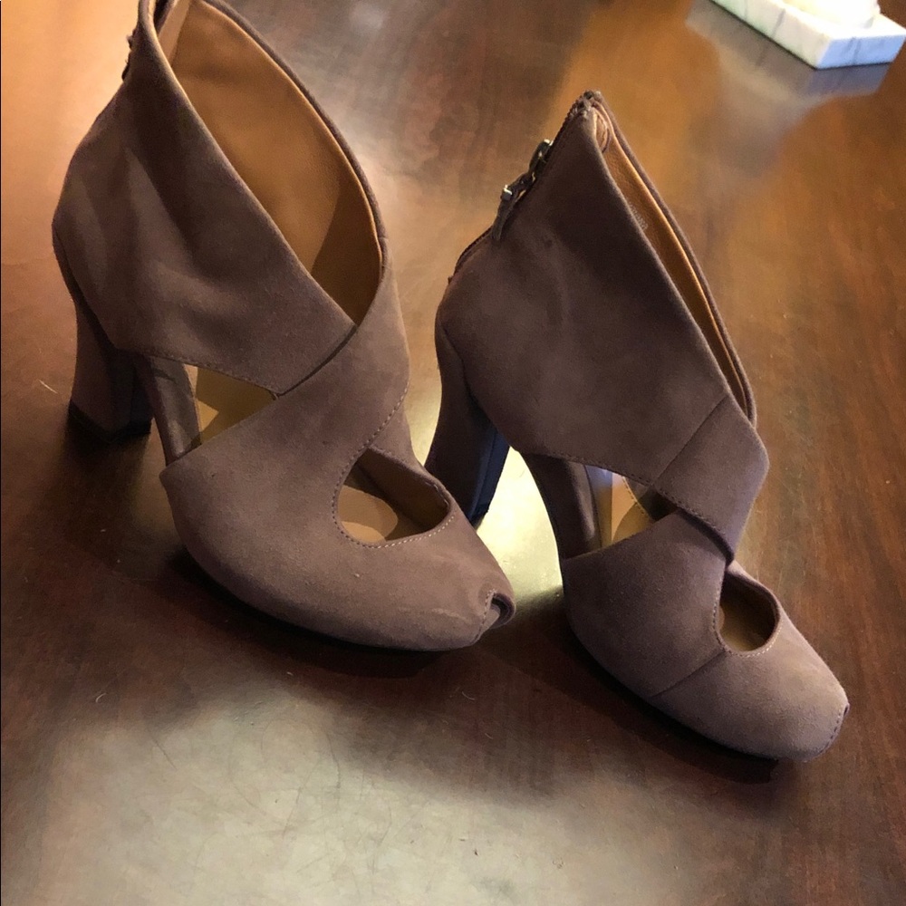 Earthies Chic Brown Women's Heels